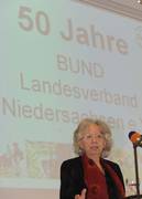 Renate Backhaus, Mitglied des BUND Landesvorstandes und Atom-Expertin
