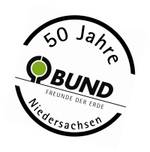 Logo: 50 Jahre BUND Niedersachsen