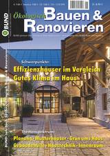 Titelseite des BUND-Jahrbuchs 2016 "Ökologisch Bauen & Renovieren"