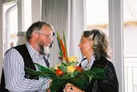 Foto: Renate Backhaus und "Kalle" Weber