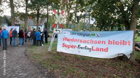 Widerstand in der Diepholzer Moorniederung gegen Fracking